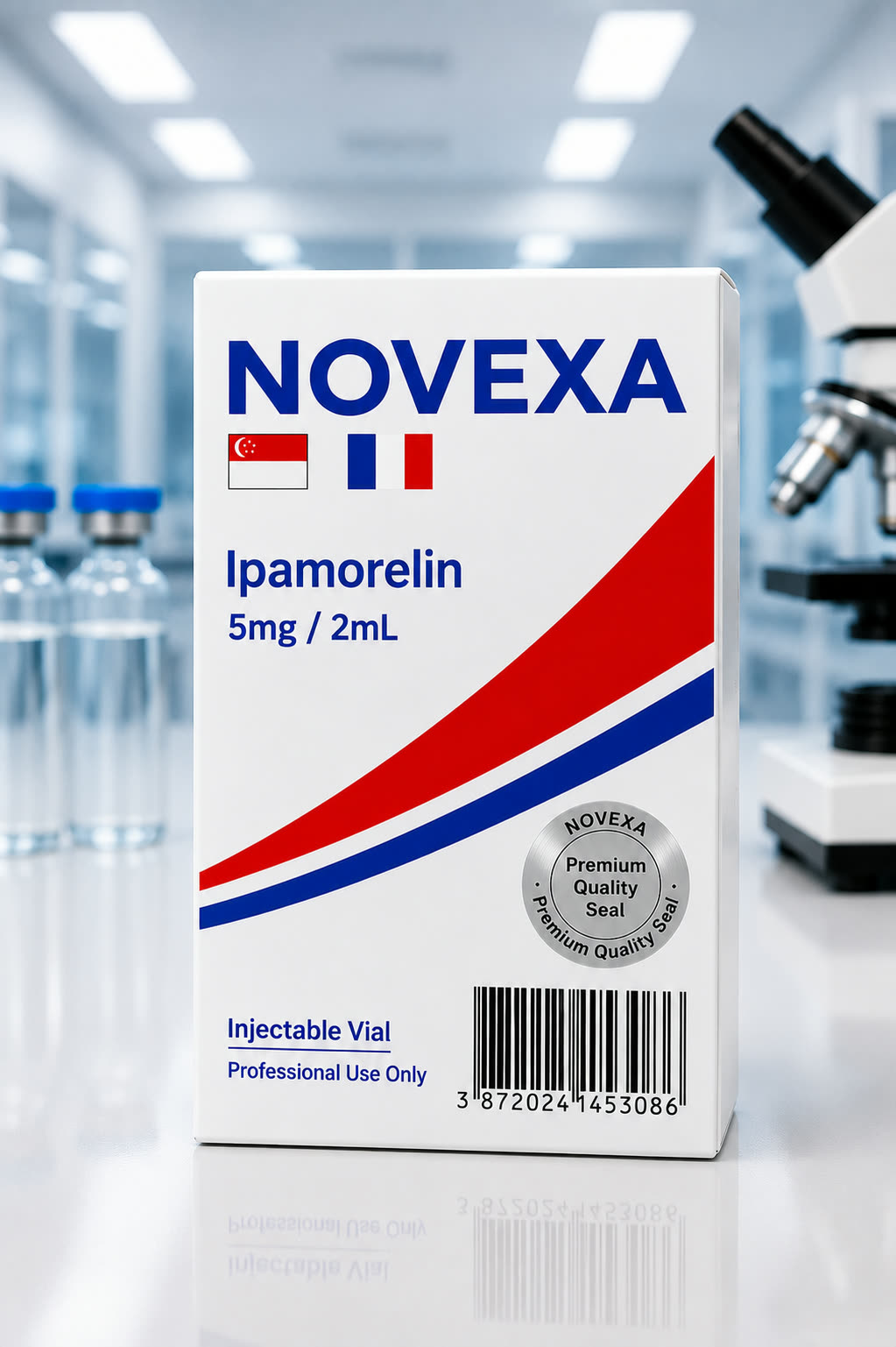 NOVEXA Ipamorelin 5mg / 2mL
